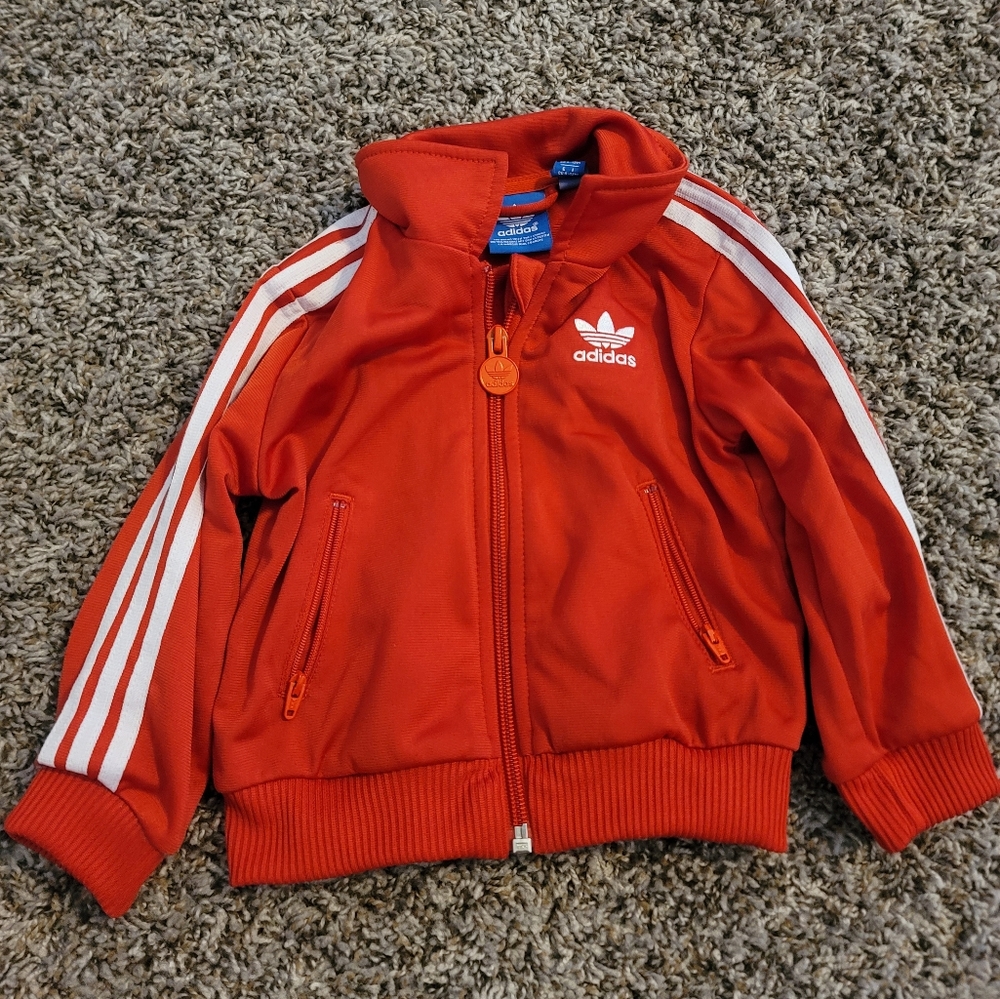 🍁4 for 15🍁 Gently used Adidas jacket 9-12 months